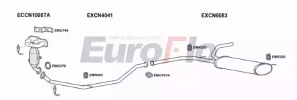 Система выпуска ОГ EuroFlo PG10710 1001A